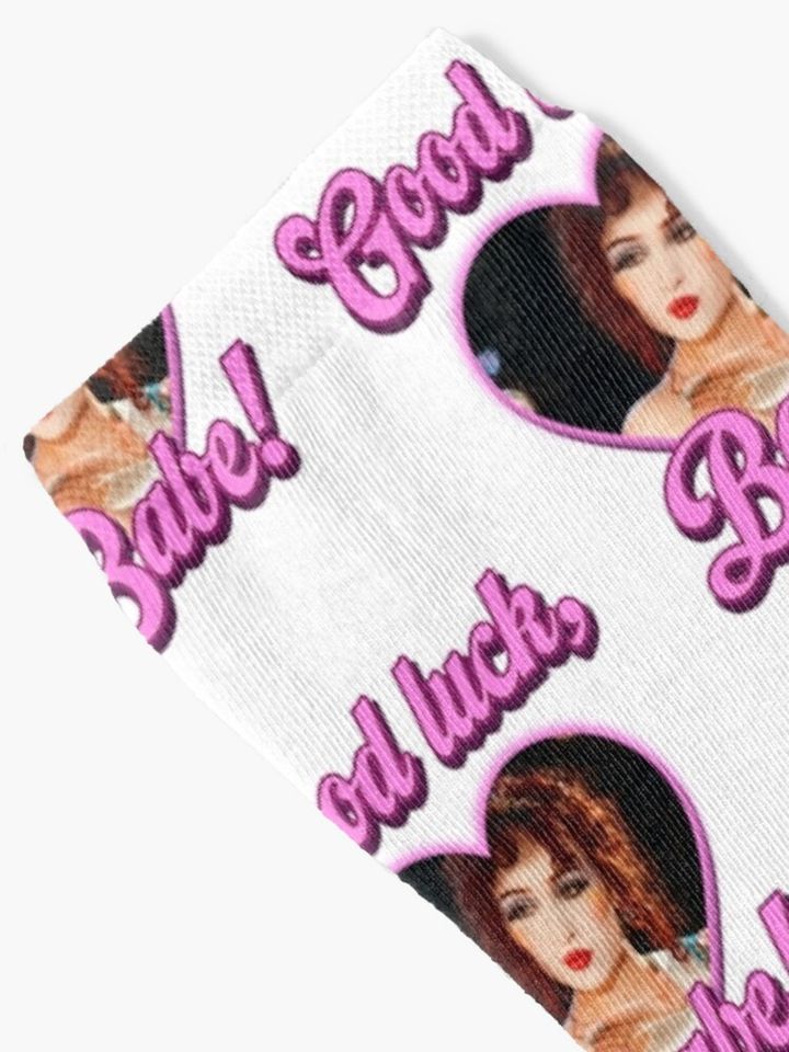 chappell-roan-good-luck-babe-Comfortable socks, Gifts for fan