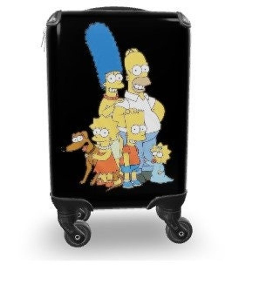 Simpsons Luggage Suitcase Travelling Gifts