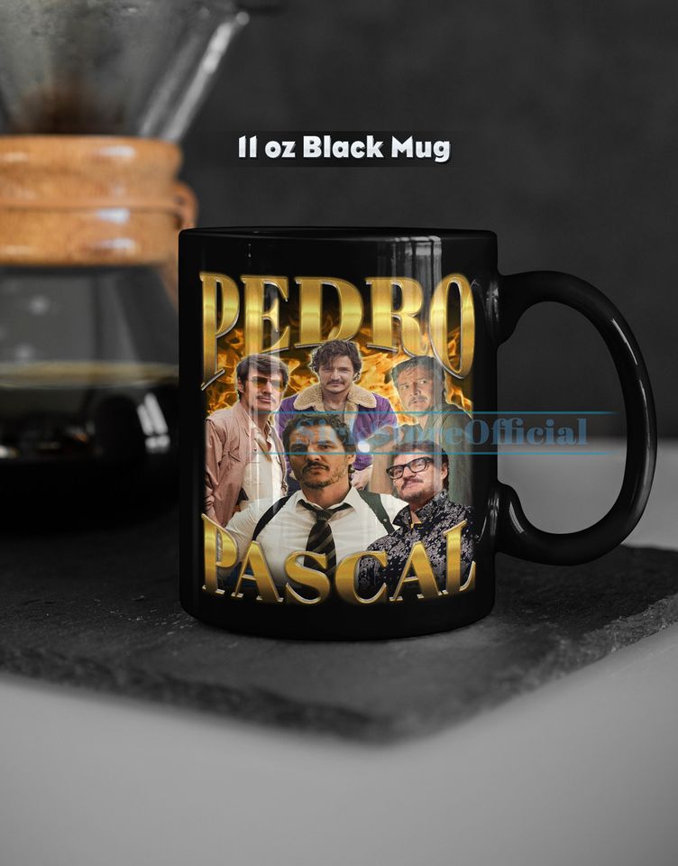 PEDRO PASCAL Coffee Mug, Pedro Pascal Tea Mug, Pedro Pascal Drinkware, Pedro Pascal Mug, Pedro Pascal Merch Gift, Daddy Pascal Mug Gift