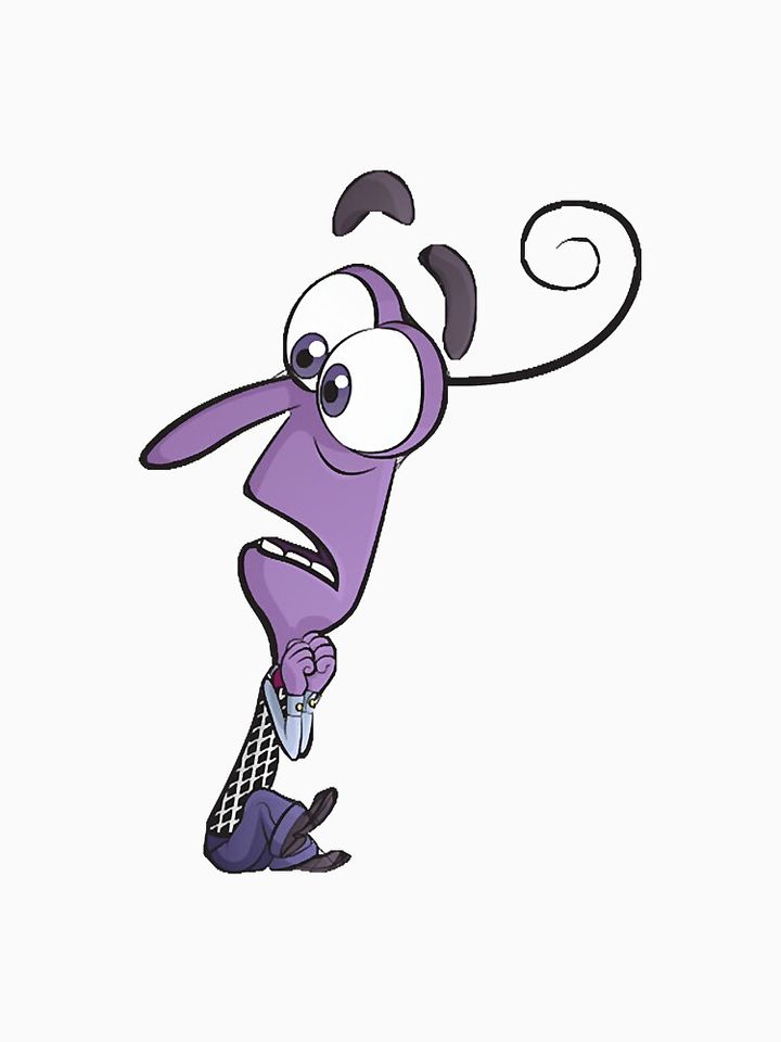 Fear - Inside Out Classic T-Shirt, Disney Inside Out Classic T-Shirt, Disney Clothing for Men, Women and Kids, Casual Summer Short Sleeved Shirt