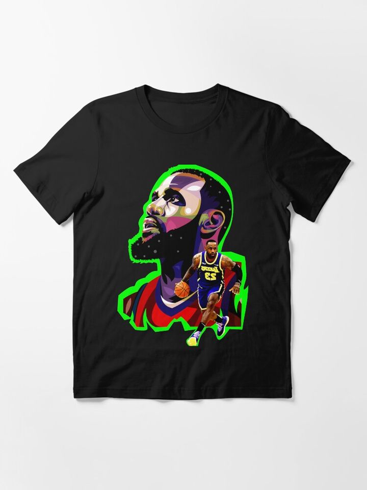 Lebron James Casual Short Sleeve Tee, Trending Street Fashion