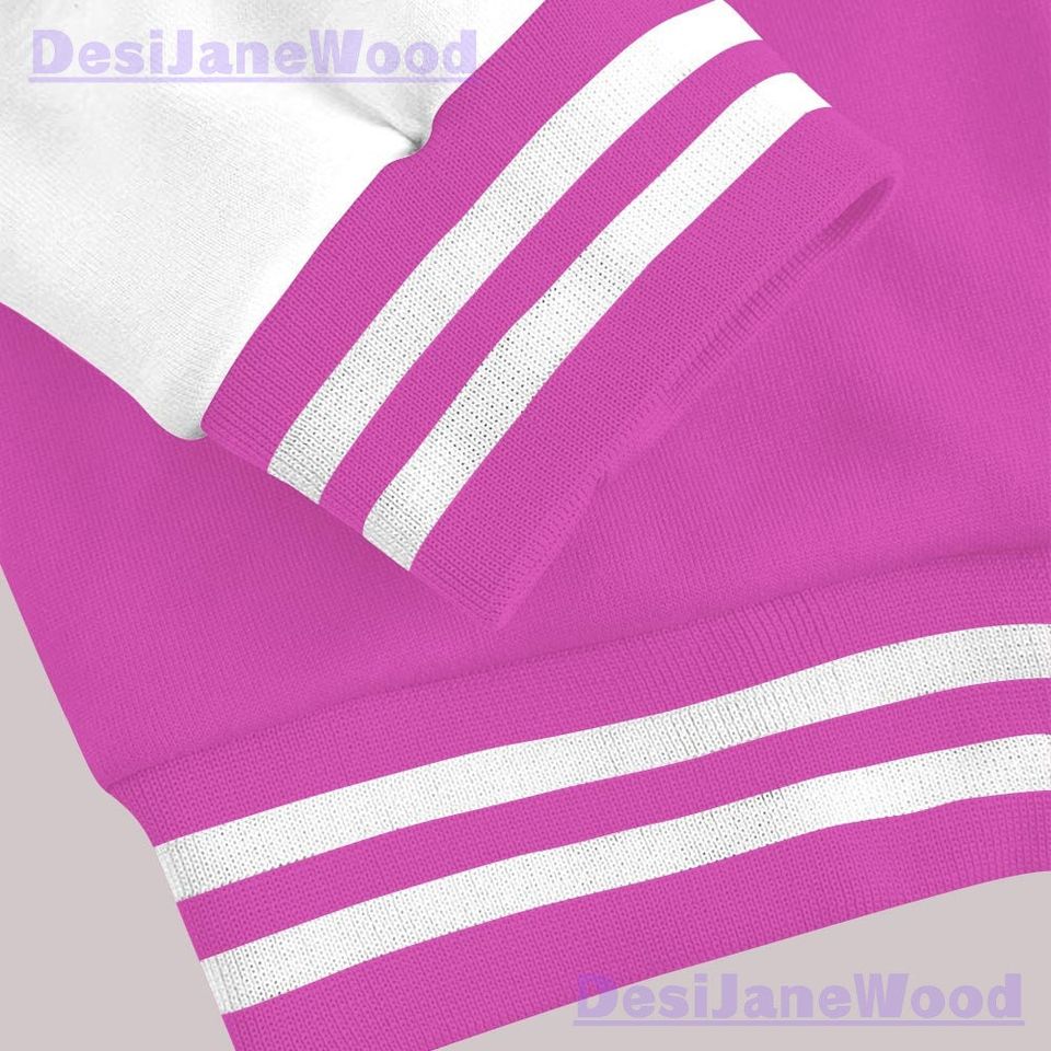 Dunkare 4 Hyper Violet Varsity Jacket - Paid In Full Varsity Jacket Unisex