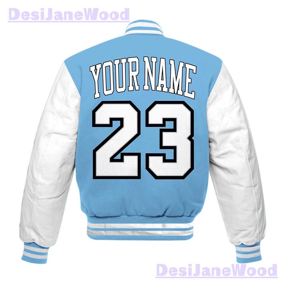 Dunkare Craft Paris 6s Varsity Jacket, Custom Name Chicago 23 Varsity Jacket Outfit