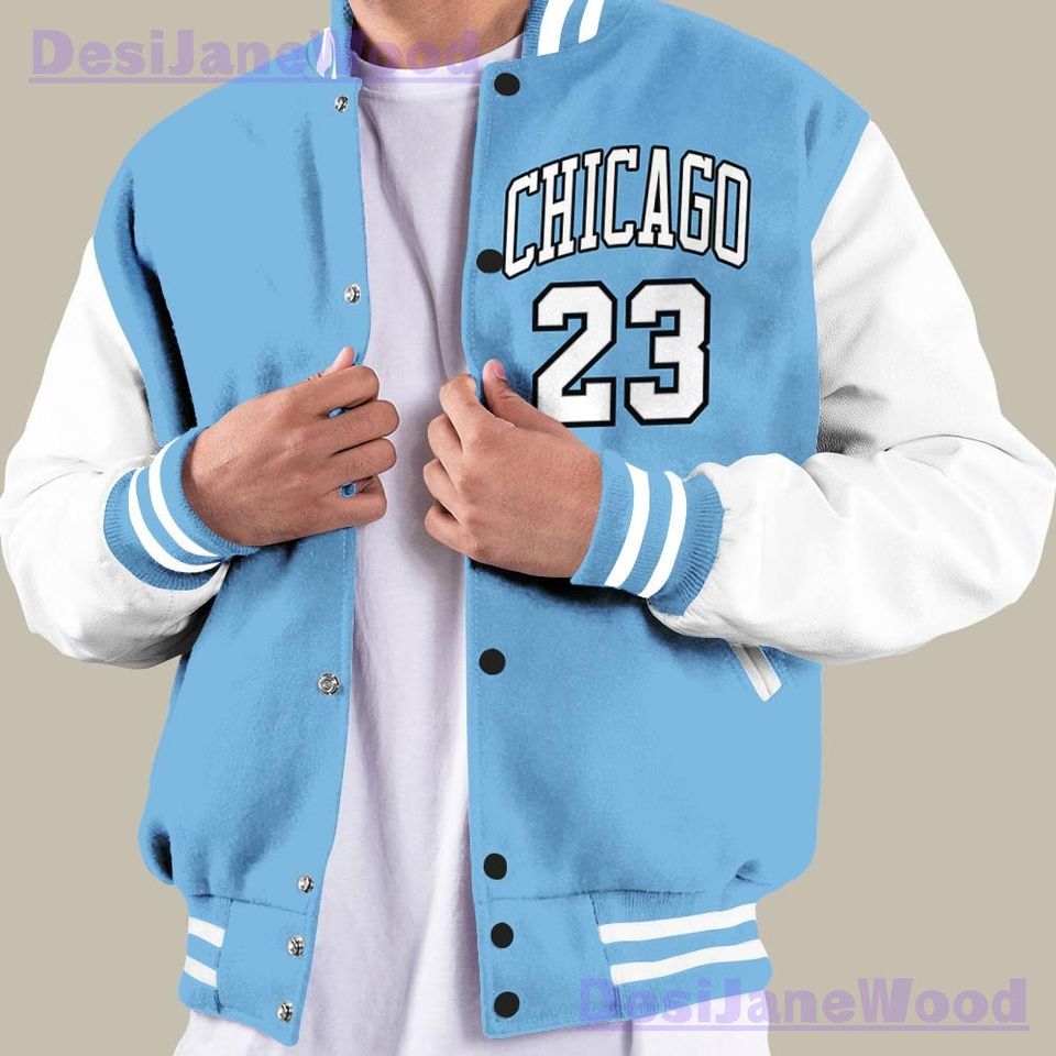 Dunkare Craft Paris 6s Varsity Jacket, Custom Name Chicago 23 Varsity Jacket Outfit