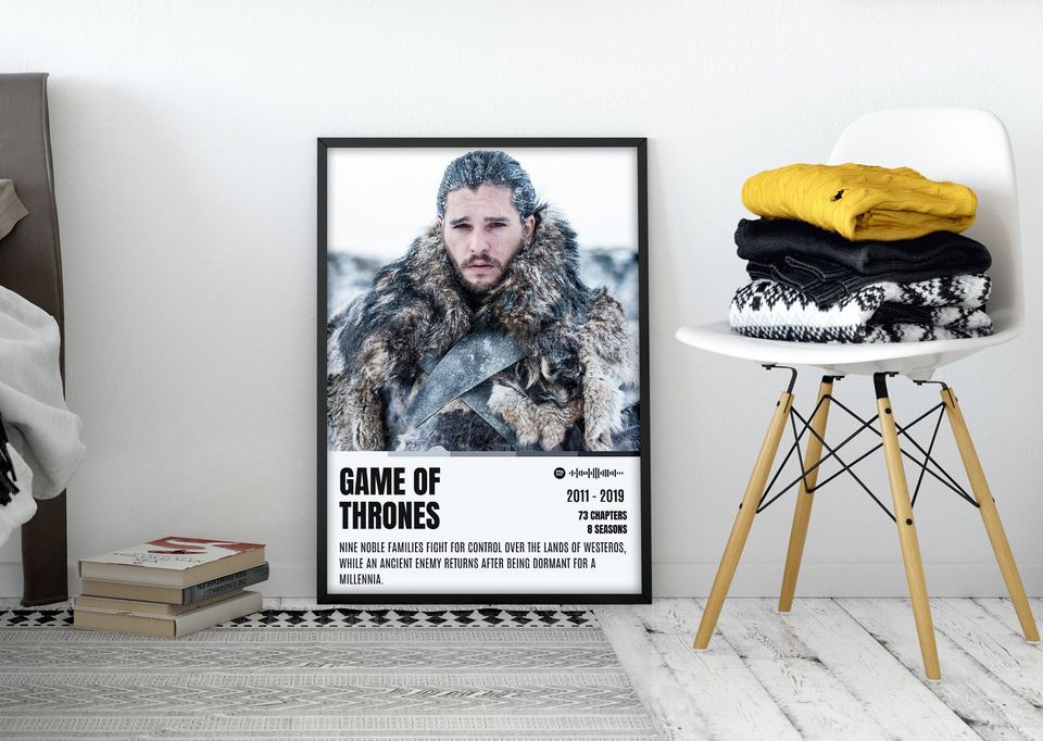 Game of Thrones GoT Premium Matte Vertical Posters, Wall Art Decor