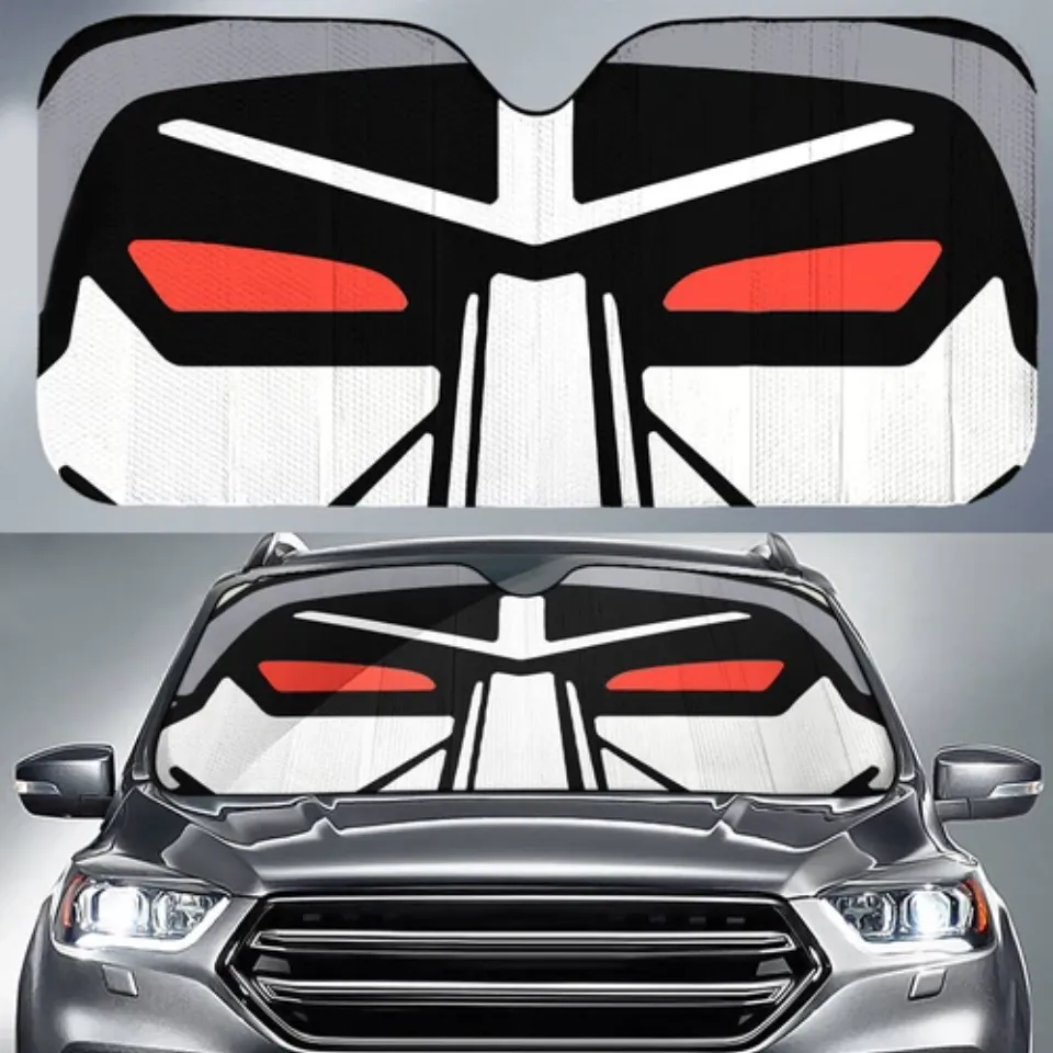 Never Too Old For Transformers Megatron Decepticon Car Sun Shade, Best Gift For Fans, Cartoon Car Windshield Sun Shade