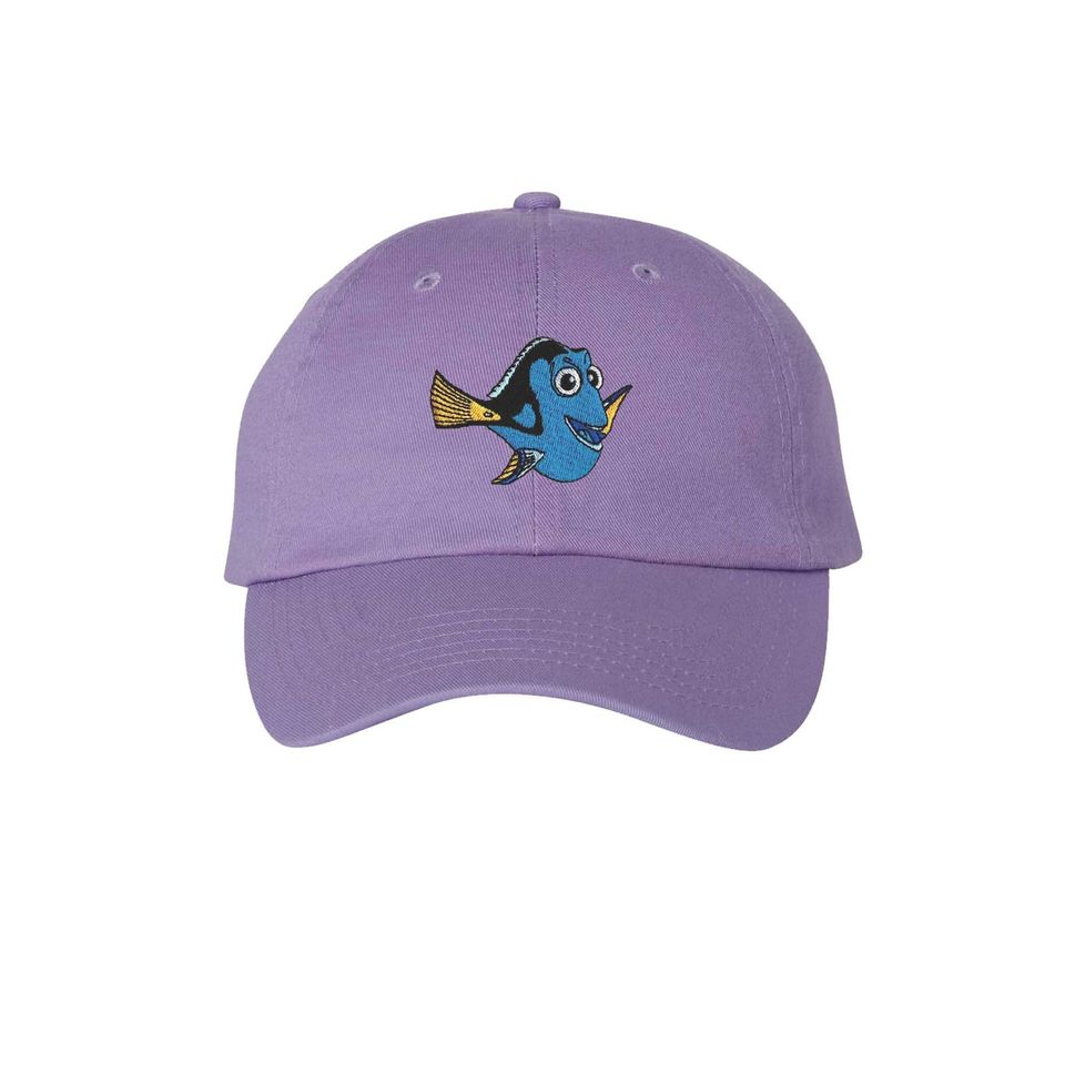 Finding Dory Hat Adult Kids sizes, Dory Blue fish Embroidered Hat, Finding Nemo, Epcot, Disney Trip Hat, Disney Vacation Hat
