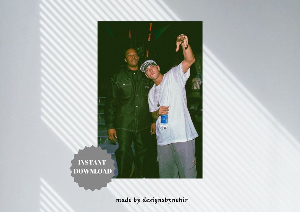 Eminem Poster| Hip Hop Poster| Rapper Poster