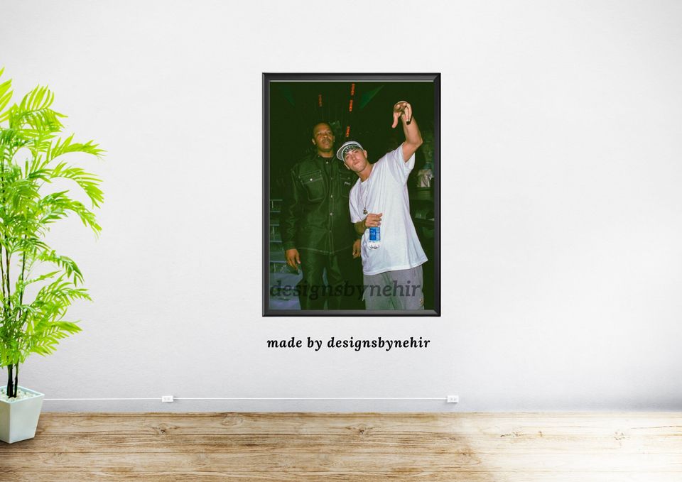 Eminem Poster| Hip Hop Poster| Rapper Poster