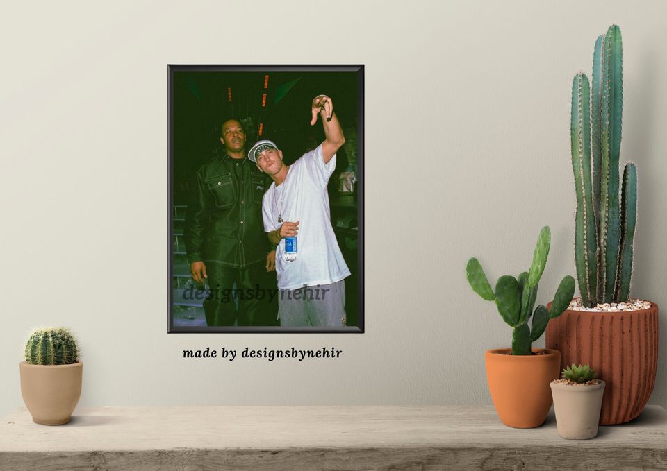 Eminem Poster| Hip Hop Poster| Rapper Poster