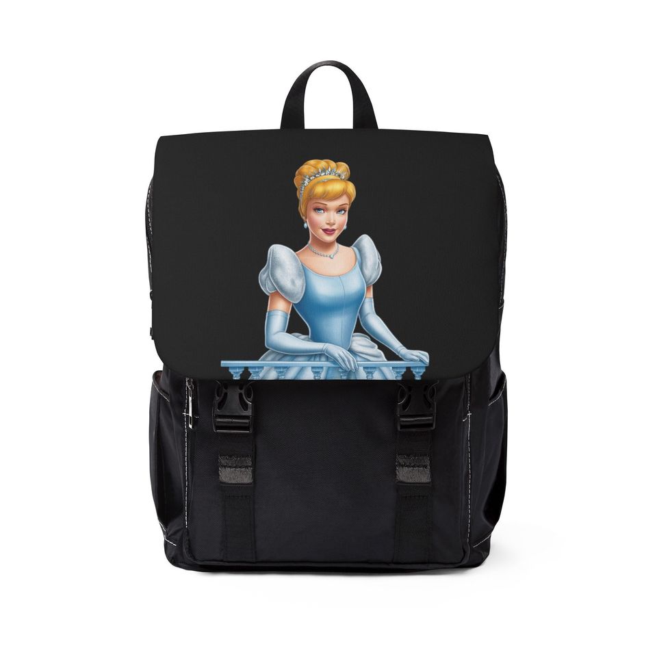 Unisex Casual Shoulder Backpack Cinde back2school