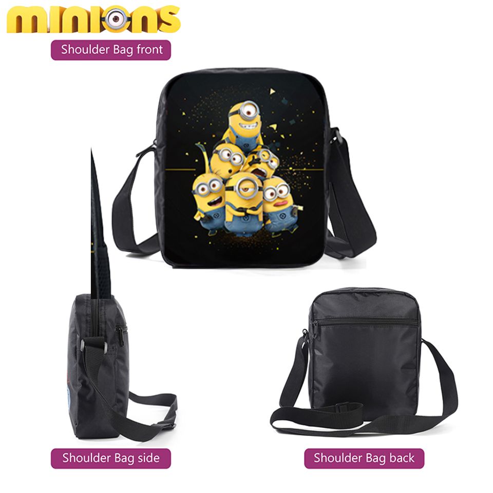 Minion Shool Backpack, Shoulder Bag, Minion Lover Gift, Back to School Gift