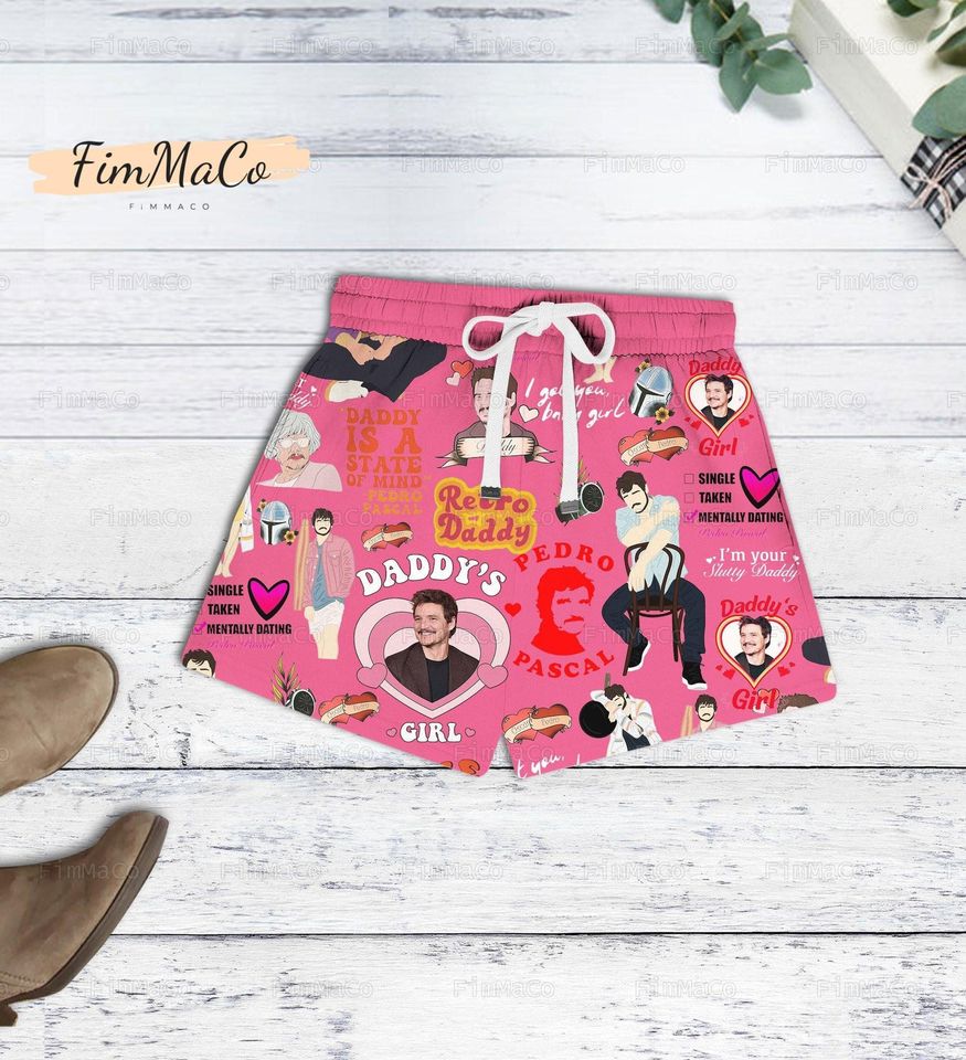 Personalized Pedro Pascal Short Pajama Sets, Pedro Pascal Set, Gift For Fan