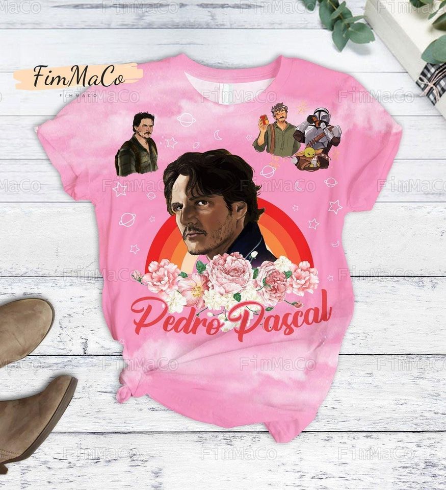 Pedro Pascal Short Pajama Sets, Pedro Pascal Unisex Gifts