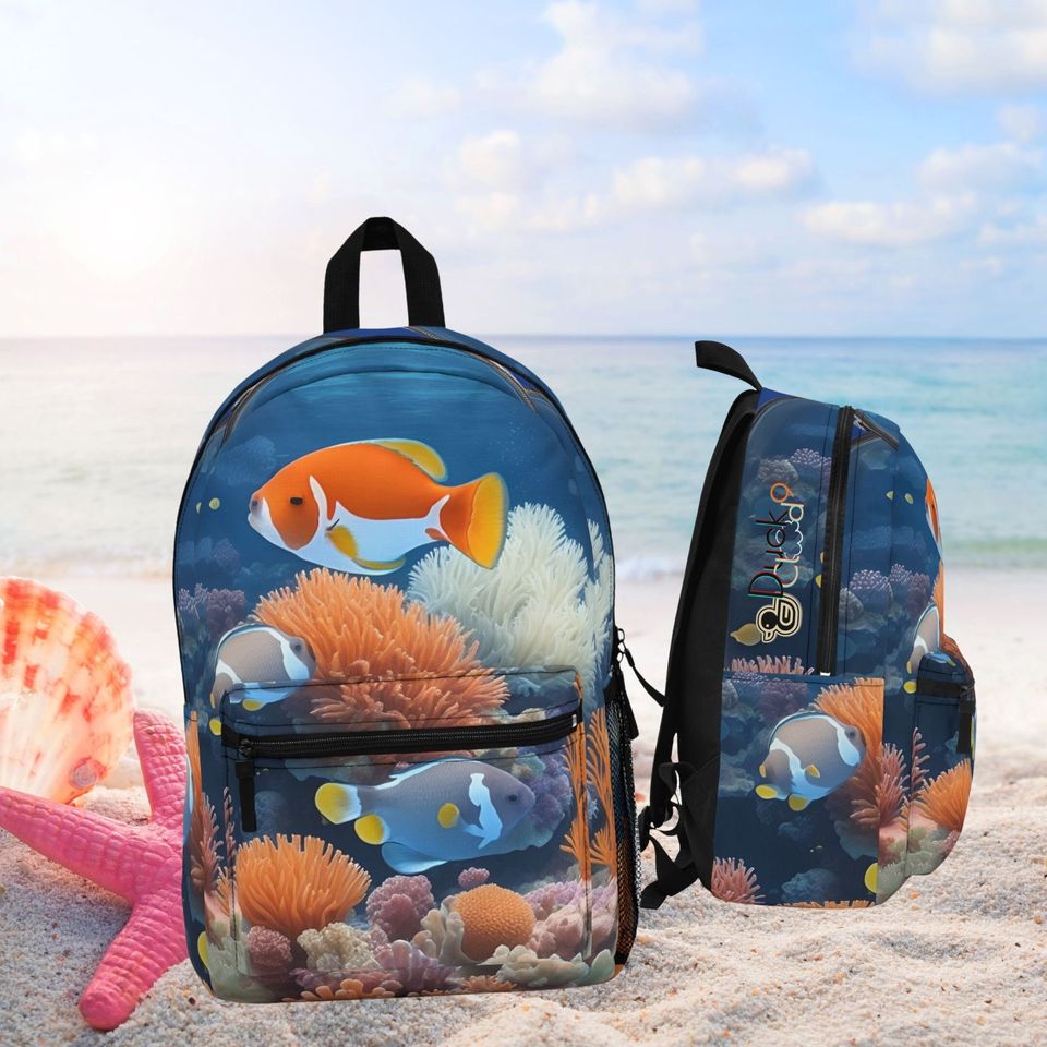Tropical Fish Tank Backpack v1