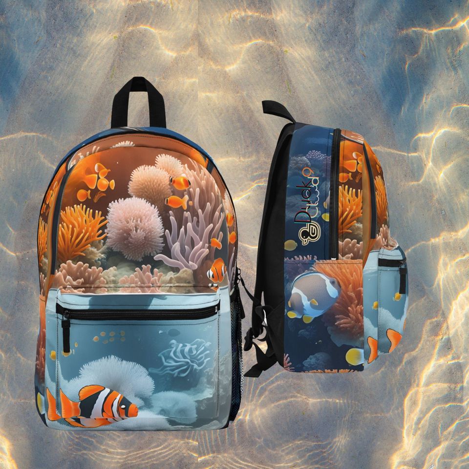 Tropical Fish Tank Backpack v1