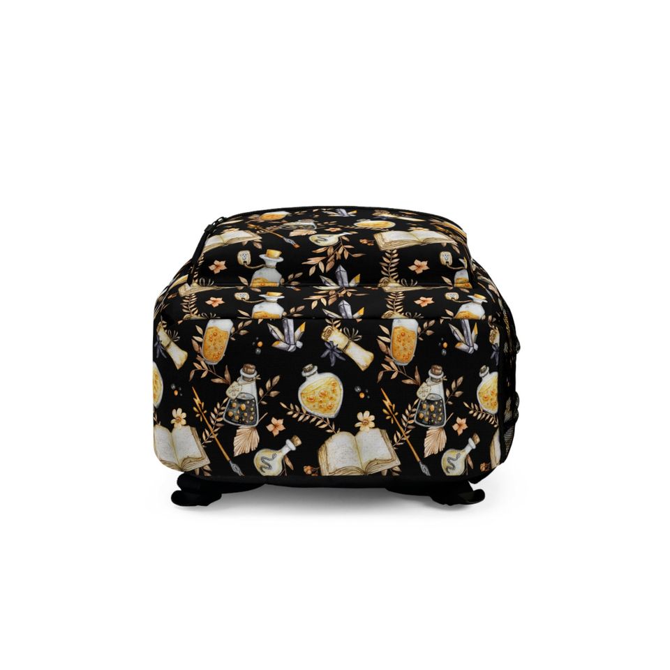 Dark Academia Backpack Dark Cottagecore Backpack Dark Academia Witchy Backpack Halloween Backpack Dark Arts Back to School Backpack Goth Bag