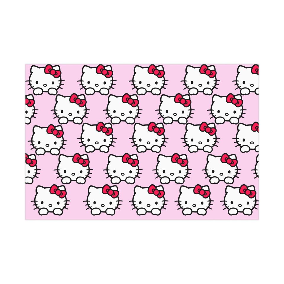 HelloKitty Gift Wrapping Paper | Wrapping Paper Sheet | Luxury Gift Wrapping | Birthday Gift Wrap | Gift Paper Sheets