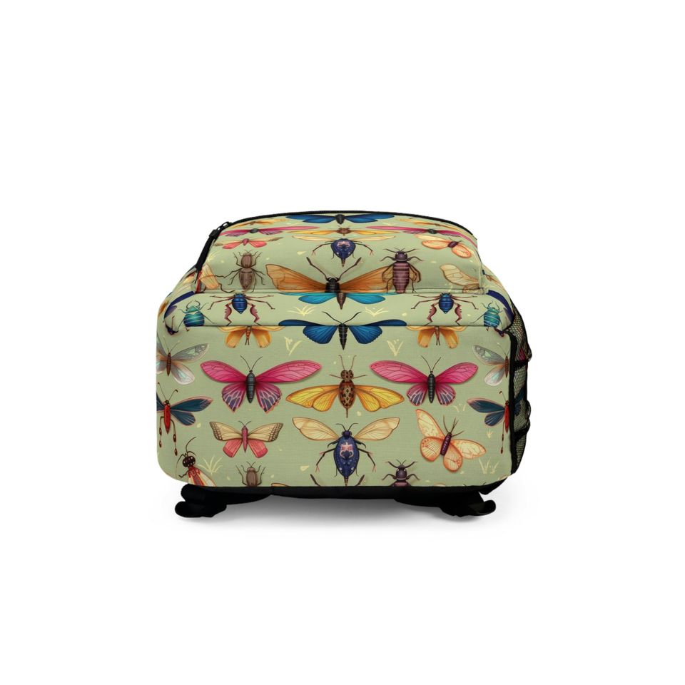 Elowen Backpack, Back To School Backpack, EDC, Laptop Backpack, Lightweight Backpack, Waterproof Backpack, School Bag, Butterfly Backpack