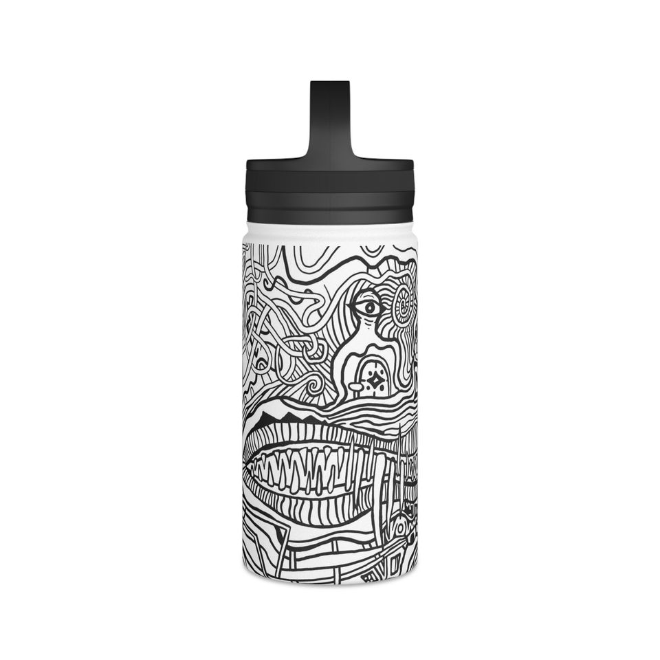 Stainless Steel Water Bottle, Handle Lid, Bottle Gift