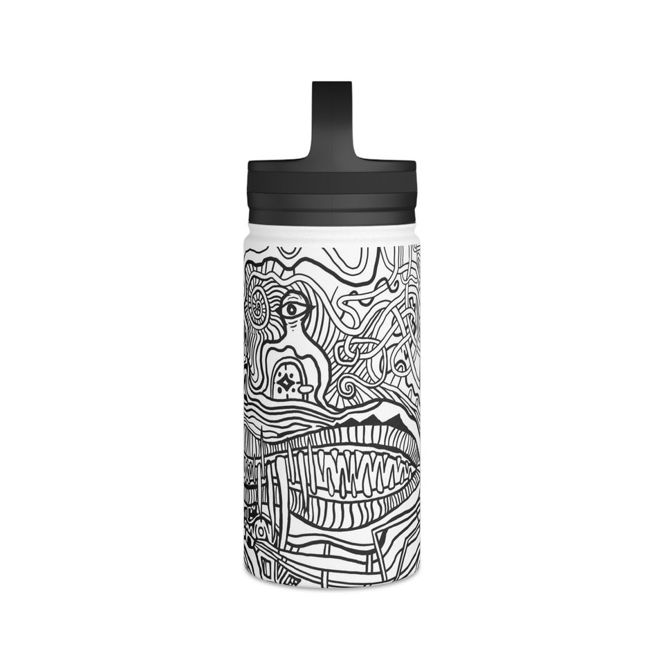 Stainless Steel Water Bottle, Handle Lid, Bottle Gift