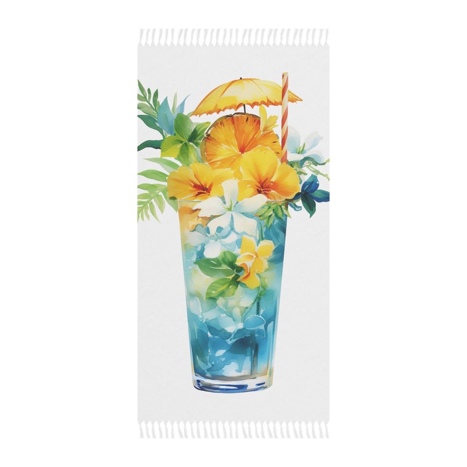 Boho Beach Cloth, tropical, summer throw