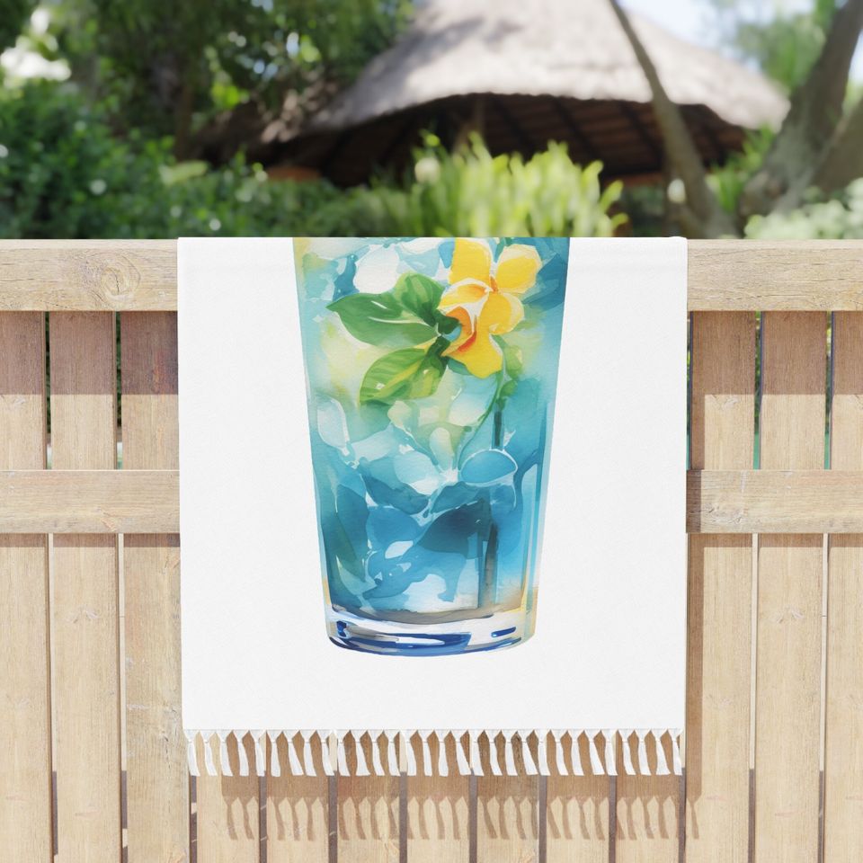 Boho Beach Cloth, tropical, summer throw