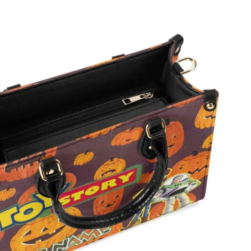 Personalized Toy Story Luxury Women Leather Handbag, Great Gift For Birthday