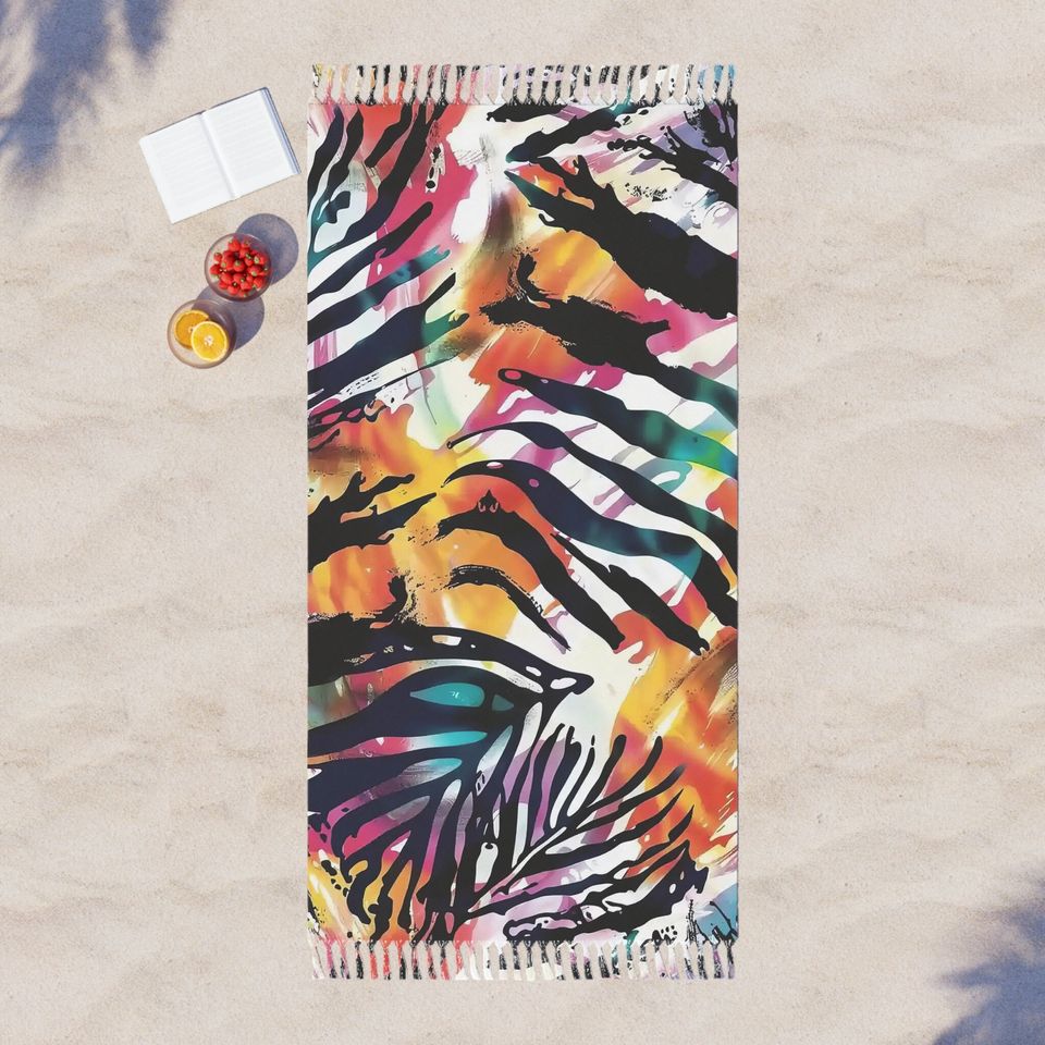 Boho Beach Towel / Pool Towel / Summer Vacation Gift