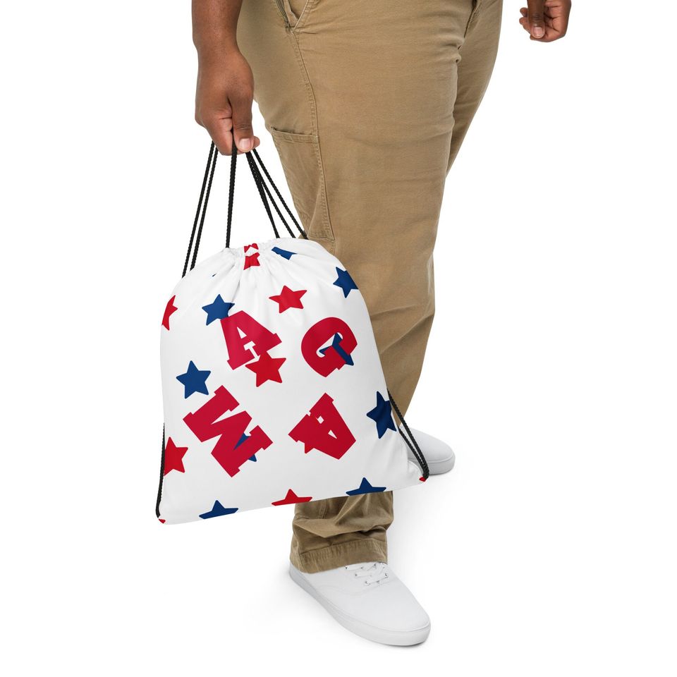 MAGA Trump Drawstring Bag