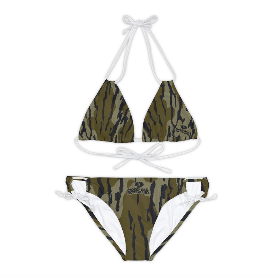 Mossy Oak Bottomland Original Camo - Strappy Bikini Set