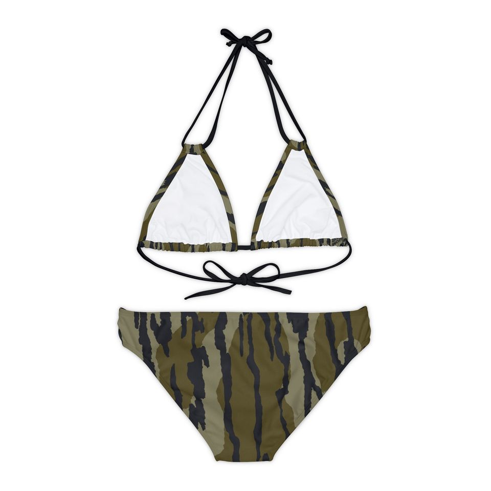 Mossy Oak Bottomland Original Camo - Strappy Bikini Set