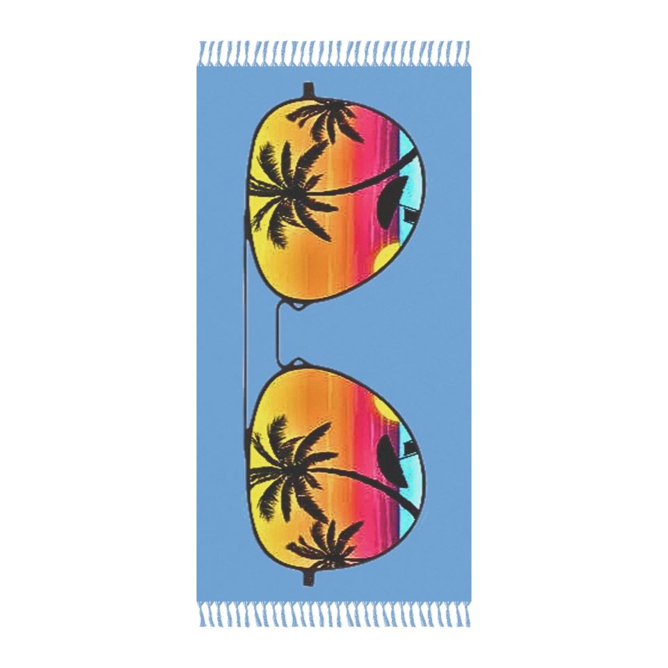 custom design sunglasses sunset Boho Beach Cloth