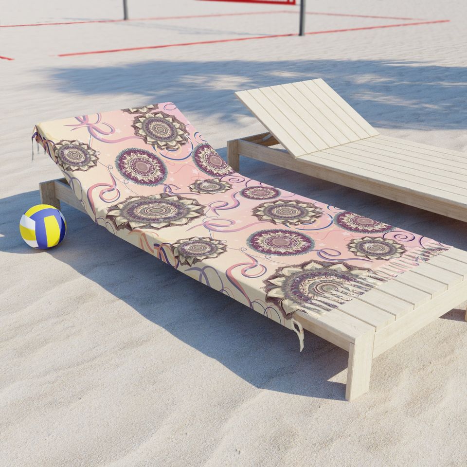 Boho Beach Towel / Pool Towel / Summer Vacation Gift