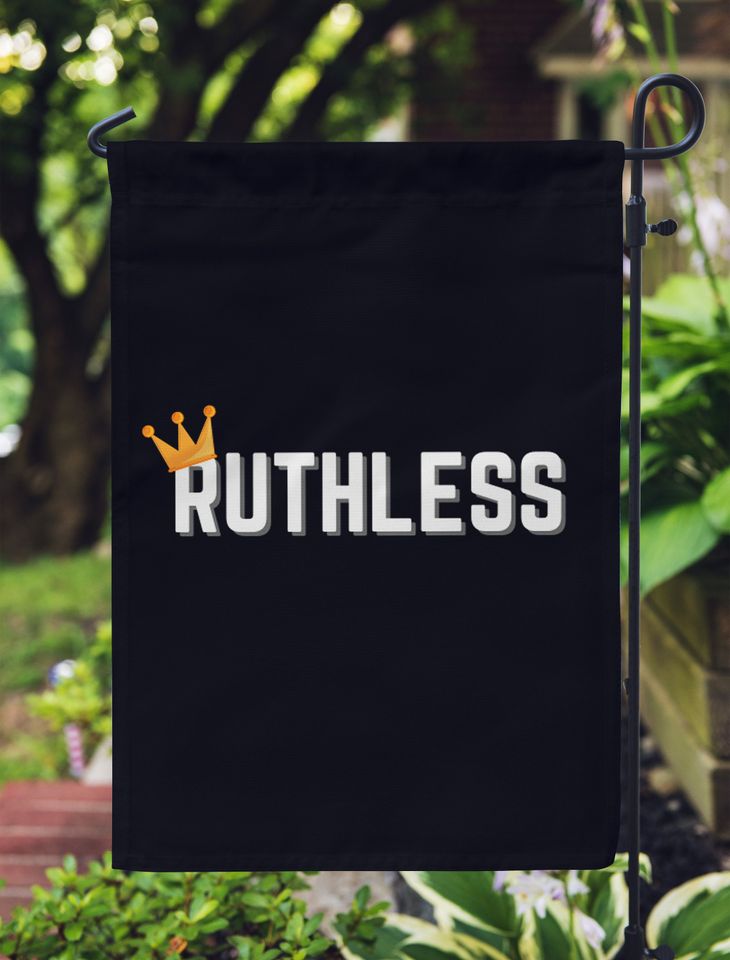 Ruthless Crown Garden Flag, RBG, Notorious RBG, Ruth Bader Ginsburg