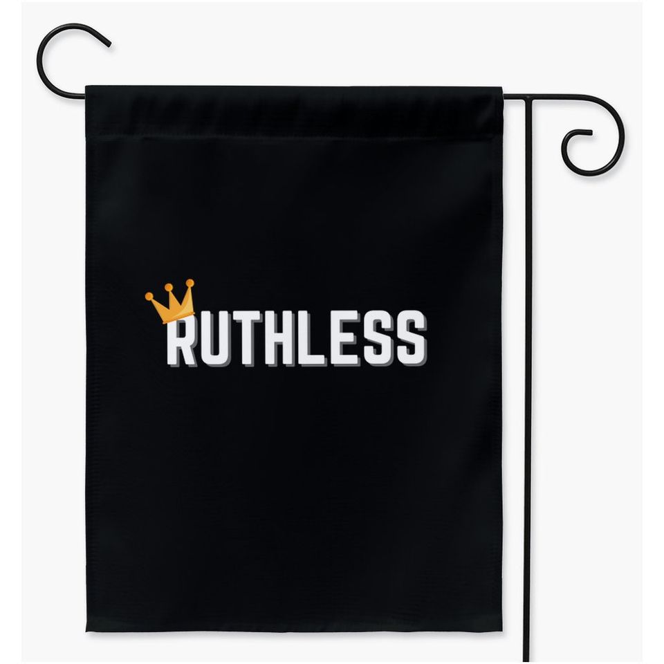 Ruthless Crown Garden Flag, RBG, Notorious RBG, Ruth Bader Ginsburg