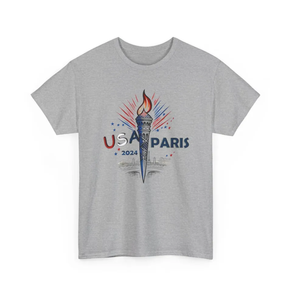 USA Team Paris Olympics T-Shirt, Olympics shirt, Paris France, Shirt for olympics, Team USA shirt, America shirt