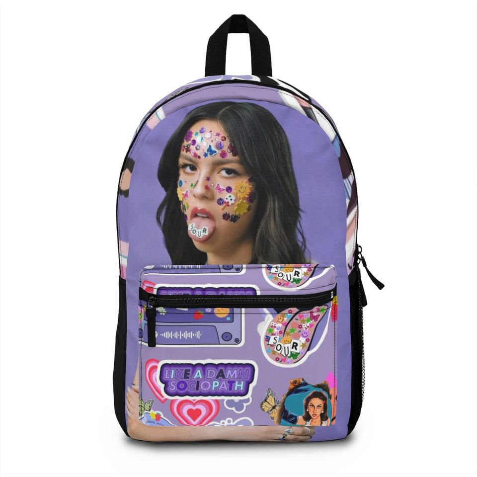 Olivia Rodrigo Backpack, Back To School Gift, Music Fans Backpack