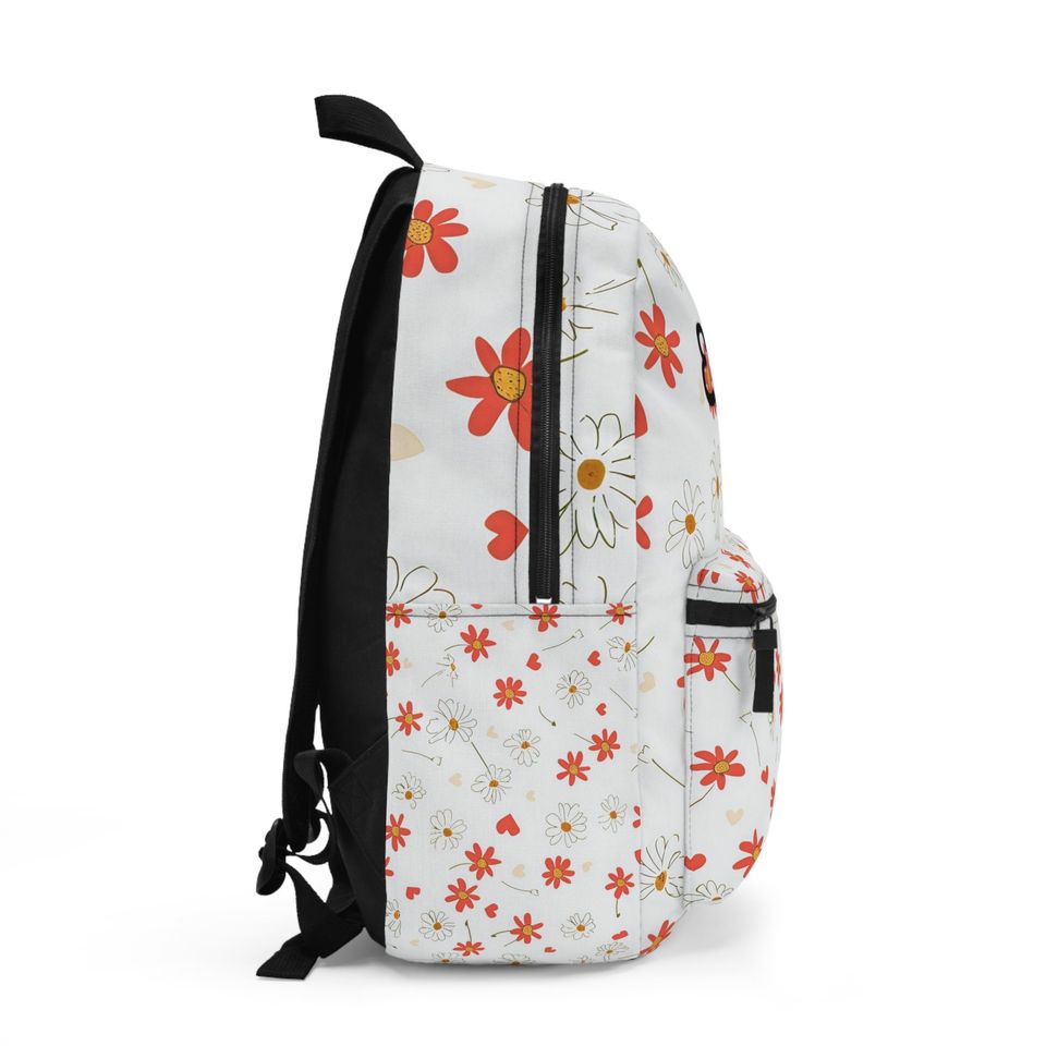 Daisy Heart Cottagecore Backpack | Roomy, Durable, Lightweight