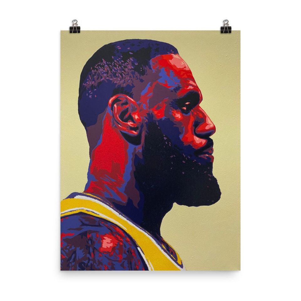 LeBron James Poster Print