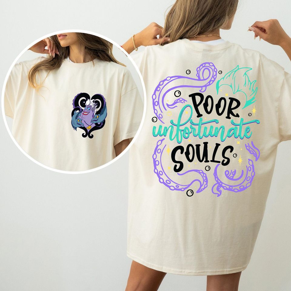 Disney Ursula shirt, Ursula Evil Queen Double Sided Shirt