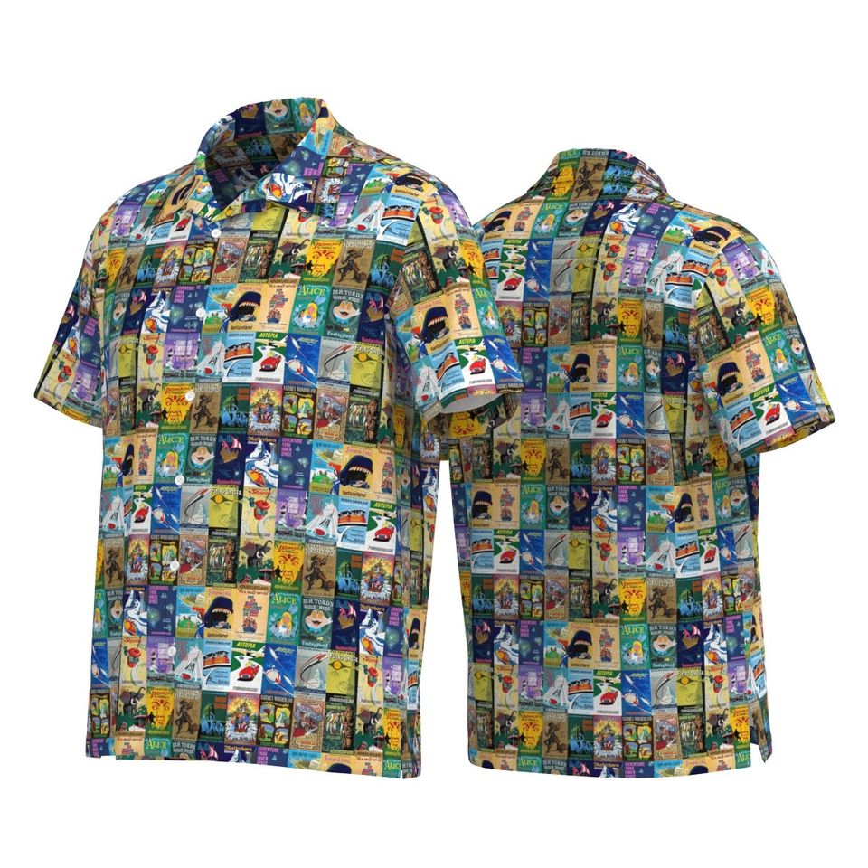 Fantasyland Posters Fantasy Adventure Disney Park Disneyland