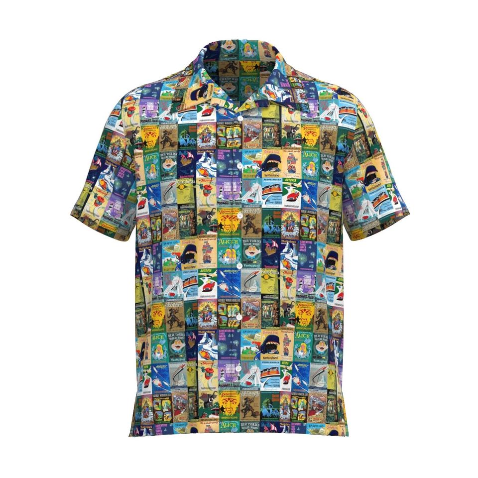 Fantasyland Posters Fantasy Adventure Disney Park Disneyland