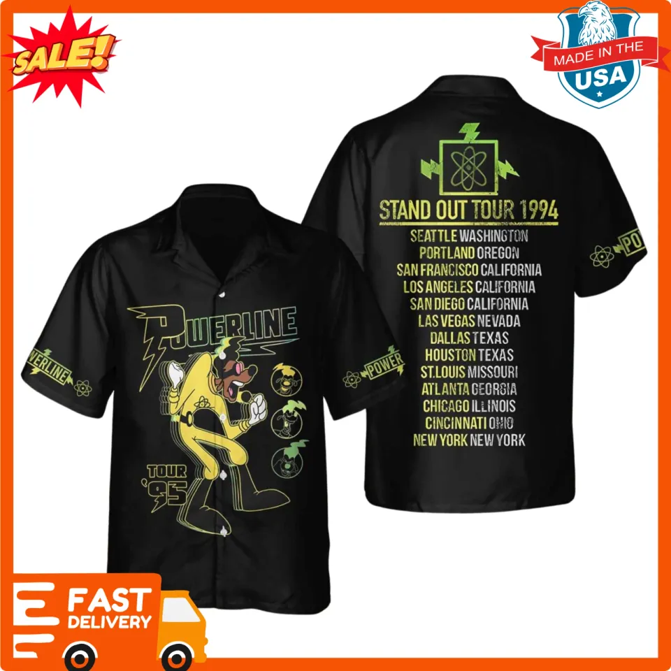 A Goofy Movie Powerline Stand Out Concert an Goofy World Tour Hawaiian