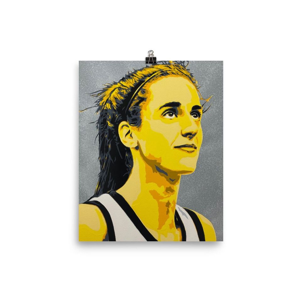 Caitlin Clark Poster Print