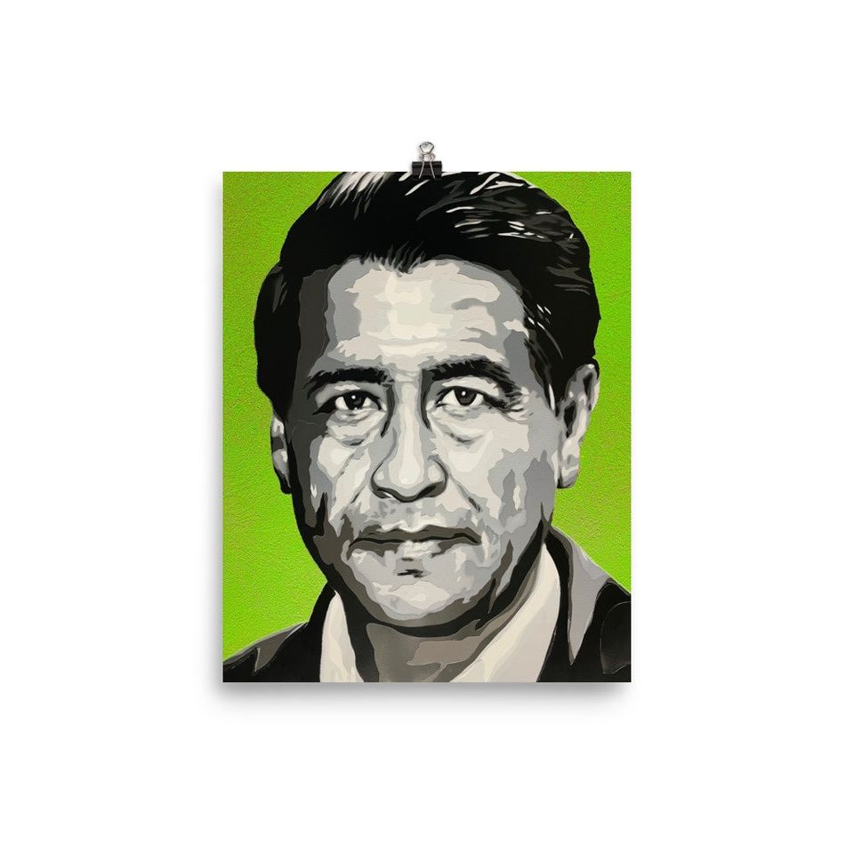 Cesar Chavez Poster Print