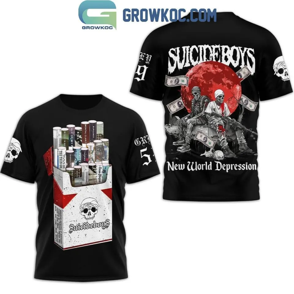 Suicideboys New World Depression Cigarette T-Shirt