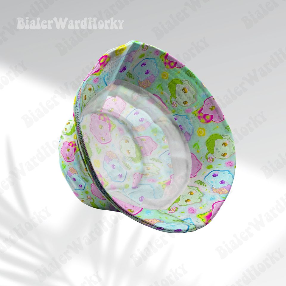 Bulbasaur Bucket, Funny Grass Type Unisex Anime Bucket Gifts, Bulbasaur Hat