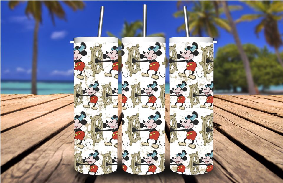 Digital Download|  SteamBoat Mickey| 20ozTumbler