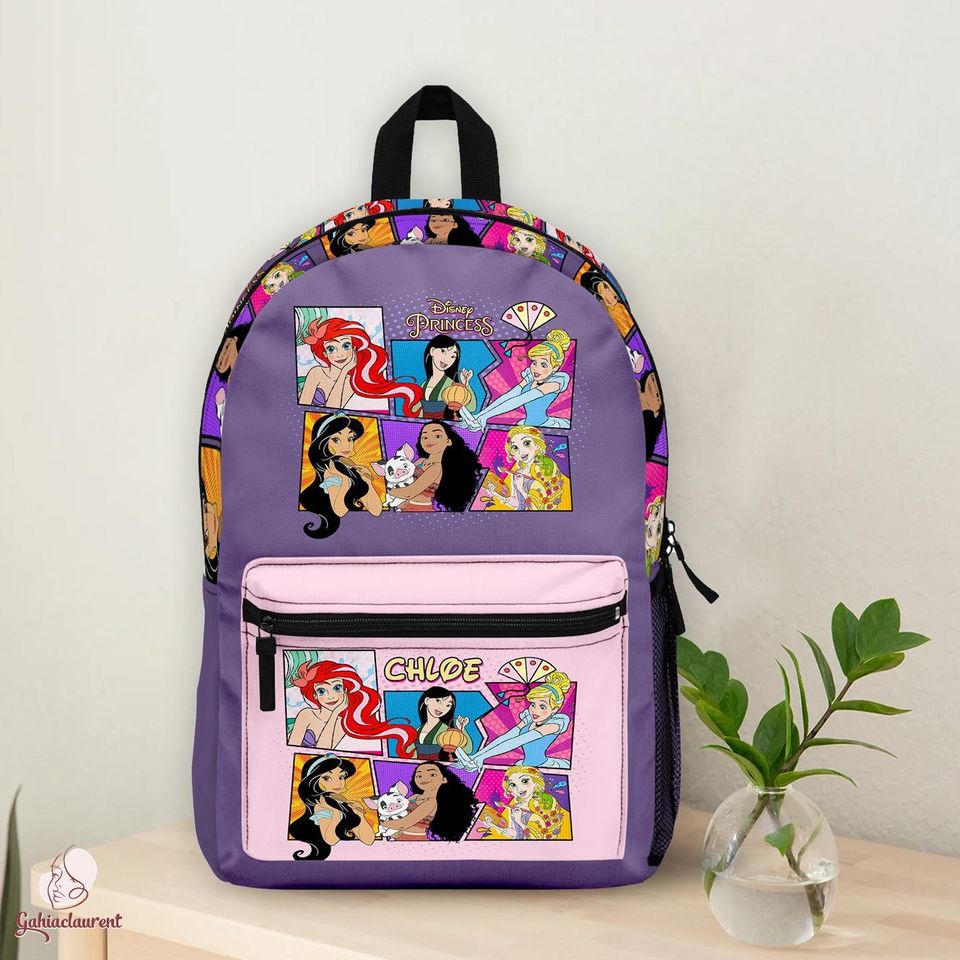 Personalized Disneyland Princess Backpack